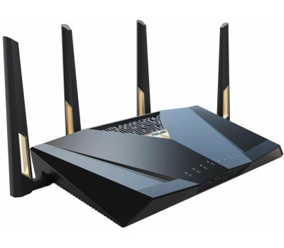 Маршрутизатор ASUS Маршрутизатор RT-BE88U (RT-BE88U/EU) WiFi 7 10G 4х2.5G USB 1376+5764Mbps 5GHz/2.4GHz
