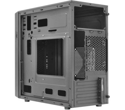 Корпус GINZZU Корпус MiniTower D190 черный (mATX, без БП, 2xUSB2.0, no fan) ( D190)