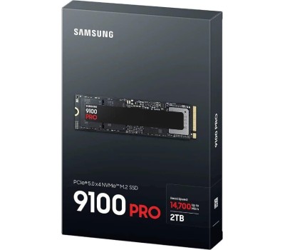 Накопитель SSD SAMSUNG SSD накопитель 9100 Pro 2ТБ, M.2 2280, PCIe 5.0 x4, NVMe, M.2 [mz-vap2t0bw]