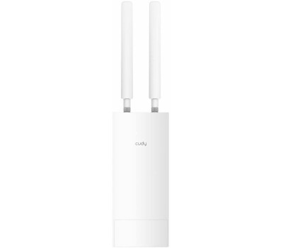 Точка доступа CUDY Точка доступа Outdoor 4G LTE AC1200 WiFi Router, Cat.4, 300Mbps + 867Mbps Wi-Fi, build-in 4G LTE modem, lightning protection, IP65 Waterproof, 10/100M RJ45, 2 x Detachable 4G Antennas, 24V passive PoE adapter included, Mesh Support