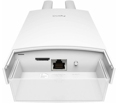 Точка доступа CUDY Точка доступа Outdoor 4G LTE AC1200 WiFi Router, Cat.4, 300Mbps + 867Mbps Wi-Fi, build-in 4G LTE modem, lightning protection, IP65 Waterproof, 10/100M RJ45, 2 x Detachable 4G Antennas, 24V passive PoE adapter included, Mesh Support