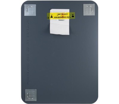 САНАКС - Зеркало 600 х 800 мм, чёрная рама УФ печать. АЛИРИС. 45766