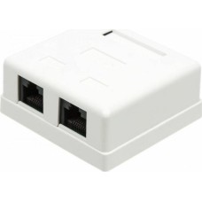 Розетка LANMASTER (TWT-SM2-4545-WH)RJ45 кат.5E (упак.: 1шт)