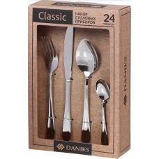 Столовые приборы DANIKS Classic 347186