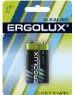 Элементы питания ERGOLUX (11753) 6LR61 Alkaline BL-1