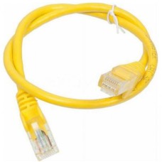 LANMASTER Патч-корд TWT-45-45-0.5-YL UTP RJ-45 вил.-вилка кат.5E 0.5м желтый ПВХ (уп.:1шт)