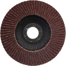 Торцевой круг KRANZ (KR-90-0014) Круг лепестковый торцевой P80, 125х22,2 мм