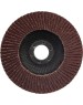 Торцевой круг KRANZ (KR-90-0014) Круг лепестковый торцевой P80, 125х22,2 мм