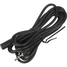 BURO Кабель-удлинитель аудио Jack 3.5 (m)/Jack 3.5 (f) 2м. черный (BAAC003-2)