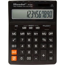 SILWERHOF Калькулятор SH-444, 12-разрядный, черный