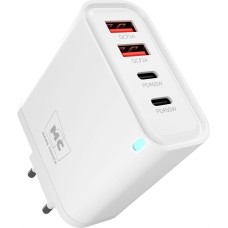 СЗУ MORE CHOICE (4620202555656) NC95 2USB+2Type-C 3.0A PD 65W White