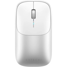 SATECHI Беспроводная компьютерная мышь Slim EX Wireless Multi-Mode Mouse BT&GHz. Цвет: серебристый