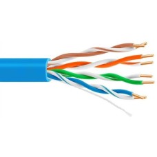 5bites Кабель Express US5525-305B-BL витая пара UTP / SOLID / 5E / 24AWG / 100% COPPER / PVC / BLUE / 305M