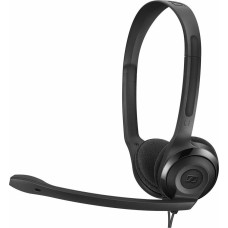 EPOS Наушники с микрофоном Sennheiser PC 5 Chat черный 2м накладные оголовье (1000445)