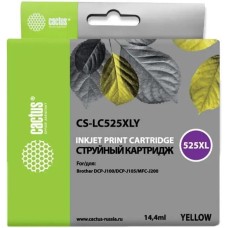 Картридж CACTUS Картридж CS-LC525XLY, желтый / CS-LC525XLY