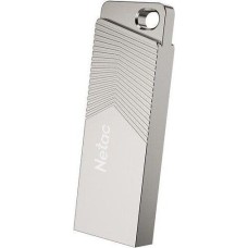 NETAC Флешка USB UM1 16ГБ, USB3.2, серебристый [nt03um1n-016g-32pn]