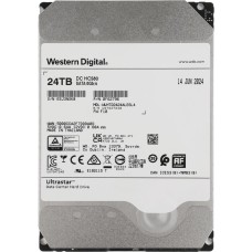 WD Жесткий диск SATA-III 24TB WUH722424ALE6L4 Server Ultrastar DC HC580 4KN (7200rpm) 512Mb 3.5