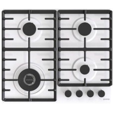 Нез.вар.пан. газовая GORENJE Газовая варочная панель GW642SYW, 4 конфорки, эмалированная сталь, белый