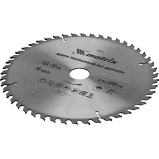 MATRIX Пильный диск по дереву, 255 х 32 мм, 48 зубьев, кольцо 30/32 Professional 73241