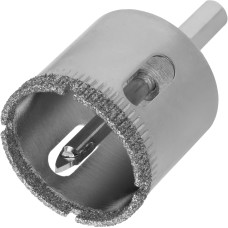 СИБРТЕХ Сверло по керамической плитке и стеклу, 32 х 55 мм, шестигранный хвостовик, с центрующим сверлом 72717