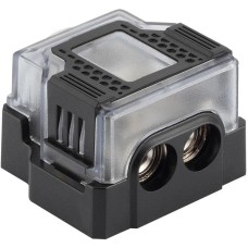 Дистрибьютор ASPECT Дистрибьютор питания, DB-1024, Вход 1x0(4)Ga - Выход 2x4(8)Ga, никель