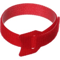 LANMASTER Хомут-липучка LAN-VCM210-RD 210x16мм (упак:20шт) нейлон/полиэтилен внутри помещений красный