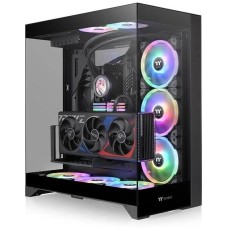 THERMALTAKE Корпус CTE E550 TG черный без БП ATX 8x120mm 6x140mm 2xUSB3.0 audio bott PSU