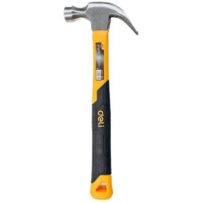 DELI Молоток-гвоздодер DL5002 500 гр Фиберглассовая рукоять