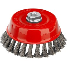 MATRIX Щетка для УШМ, 125 мм, М14, 