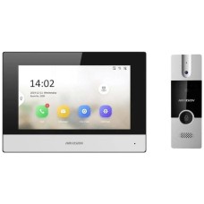 HIKVISION Комплект домофона DS-KIS302-P белый