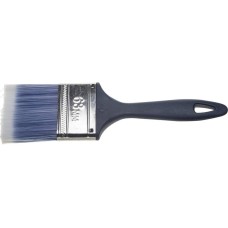 ЗУБР АКВА, КП-13, 63 мм, 2.5″, искусственная щетина, пластмассовая ручка, для высокотекучих ЛКМ, плоская кисть (4-01013-063)