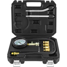 THORVIK Компрессометр бензиновых двигателей в наборе с переходниками, CTK2 (53876)