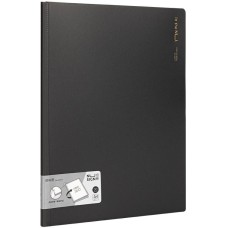 DELI Папка с 30 прозр.вклад. Nusign NS517BLACK A4 полипропилен черный