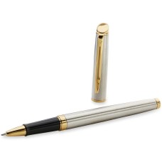 WATERMAN Ручка роллер Hemisphere (S0920350) Steel GT F черн. черн. подар.кор