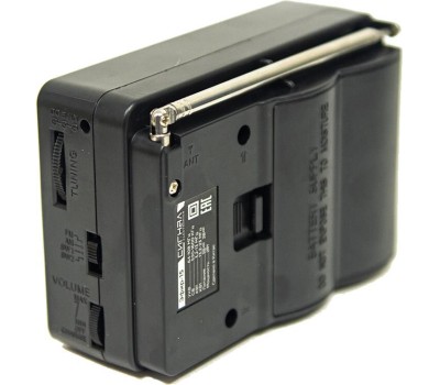 Радиоприемник ЭФИР 15 УКВ 64-108МГц, СВ 530-1600КГц, КВ1,КВ2 бат. 2*R20(D)