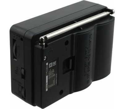 Радиоприемник ЭФИР 15 УКВ 64-108МГц, СВ 530-1600КГц, КВ1,КВ2 бат. 2*R20(D)