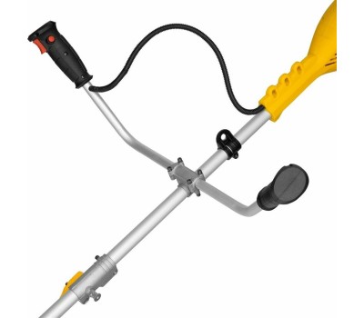 Триммеры DENZEL Триммер электрический TE-1400, 1400 Вт, 420 мм, катушка, диск, разборная штанга 96612 (1 коробка)