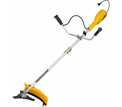 Триммеры DENZEL Триммер электрический TE-1400, 1400 Вт, 420 мм, катушка, диск, разборная штанга 96612 (1 коробка)