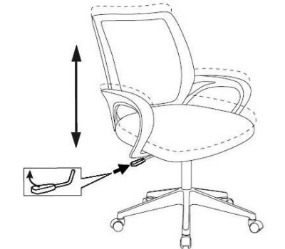 Кресло компьютерное ЯРКРЕСЛА Sti-Ko44/SL/black спинка сетка черный, сиденье черный, крестовина хром