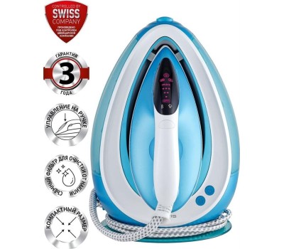 Утюг с парогенератором POLARIS PSS 6540K парогенератор белый/бирюзовый