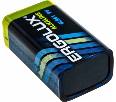 Элементы питания ERGOLUX (11753) 6LR61 Alkaline BL-1