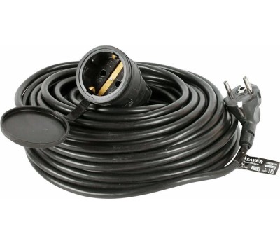 Удлинитель STAYER Силовой удлинитель-шнур ПВС 3х1.5 20м 3500Вт IP44, MC 315 55028-20