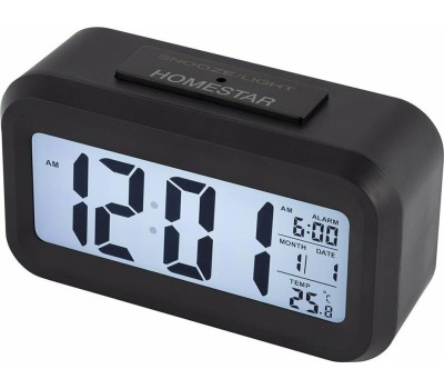 Часы электронные HOMESTAR HS-0110 черные 104305