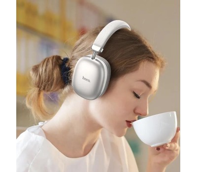 Наушники HOCO (6931474766250) W35 серебристый