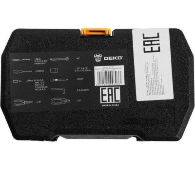 Набор инструмента DEKO TZ45 (45 предметов) в кейсе 065-0313