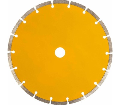 Отрезной алмазный диск DENZEL Диск алмазный, отрезной сегментный, 230 х 22.2 мм, сухая резка Denzel 73104