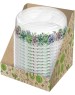 Крышка для СВЧ HOMVER Botanica D250мм с декором (бесцветный) 222132601/00