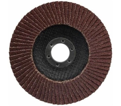Торцевой круг KRANZ (KR-90-0014) Круг лепестковый торцевой P80, 125х22,2 мм
