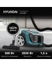 HYUNDAI HYV-C3950 2220Вт темно-зеленый/черный