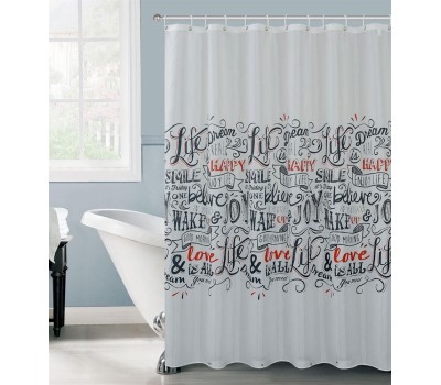 ROSENBERG R-730228 Штора для ванной комнаты